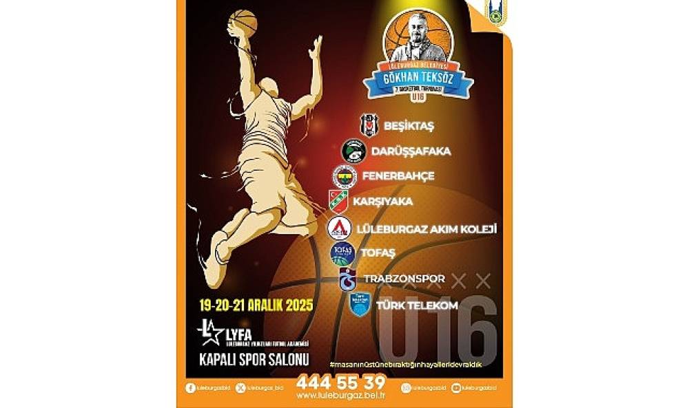 G&ouml;khan Teks&ouml;z 7. Basketbol Turnuvası i&ccedil;in geri sayım