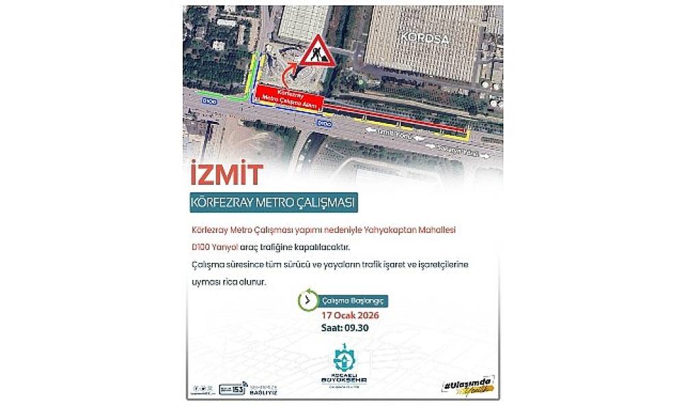 Yahyakaptan'ta trafik d&uuml;zenlemesi