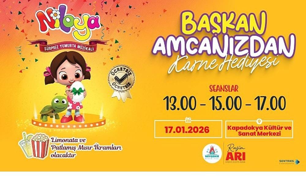 Başkan Amcanızdan Karne Hediyesi; Niloya M&uuml;zikali