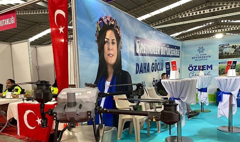 Tarım Fuarı'nda Başkan &Ccedil;er&ccedil;ioğlu'nun Tarıma ve &Uuml;reticilere Desteklerine Yoğun İlgi