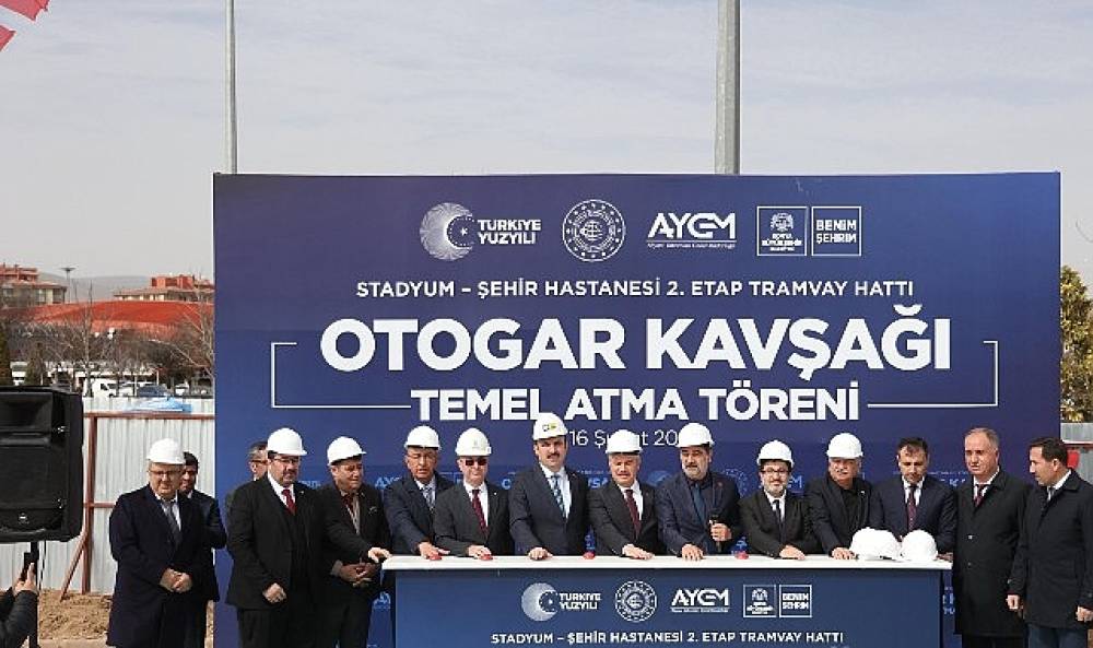 Konya'da Ulaşım Yatırımlarında Dev Bir Adım Daha: Otogar Kavşağı'nın Temeli Atıldı