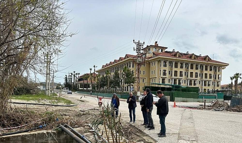 Başkan Topaloğlu il&ccedil;e genelinde incelemelerde bulundu