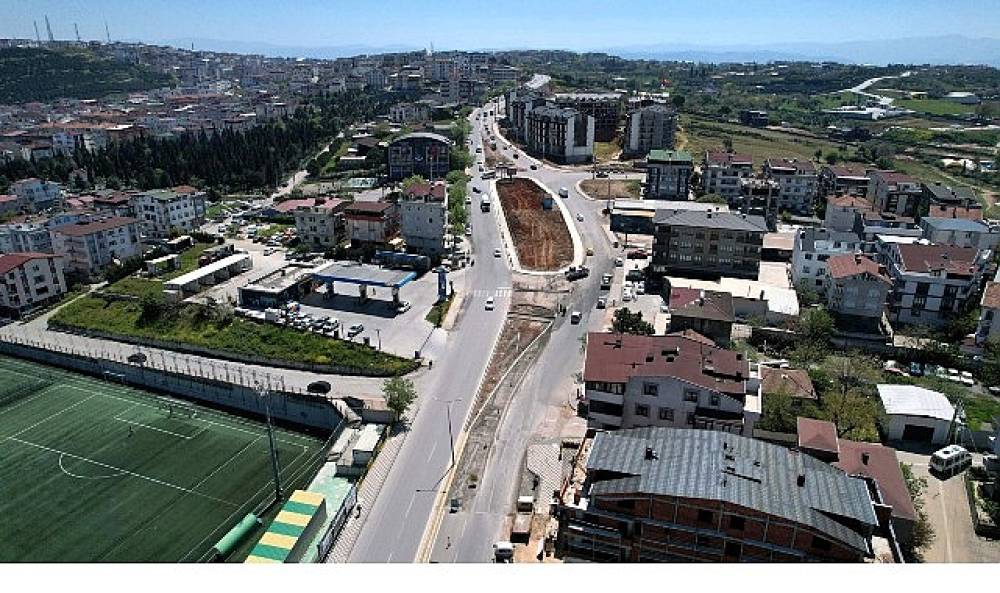 B&uuml;y&uuml;kşehir'den &ouml;rnek bir kavşak d&uuml;zenlemesi daha