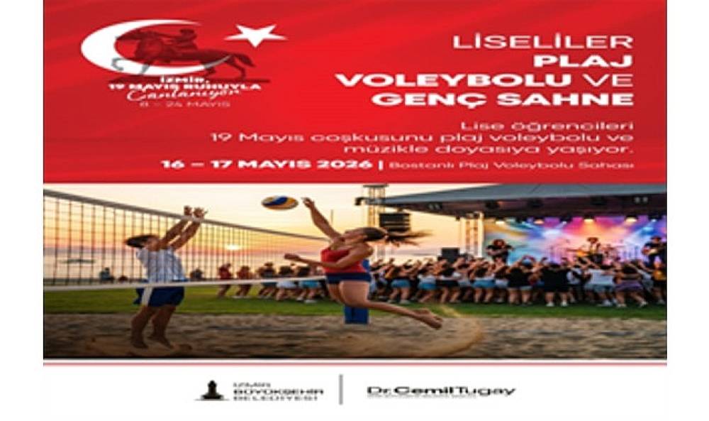 İzmir'de 19 Mayıs coşkusu t&uuml;m kenti sardı