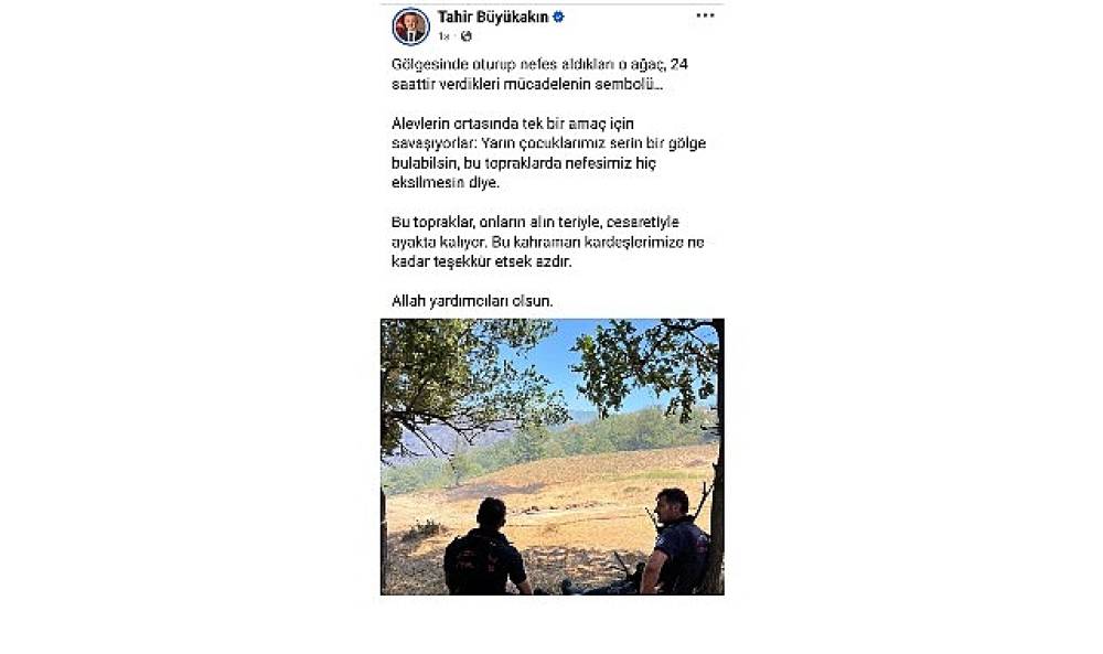 Kahraman İtfaiyecilere Büyük Takdir