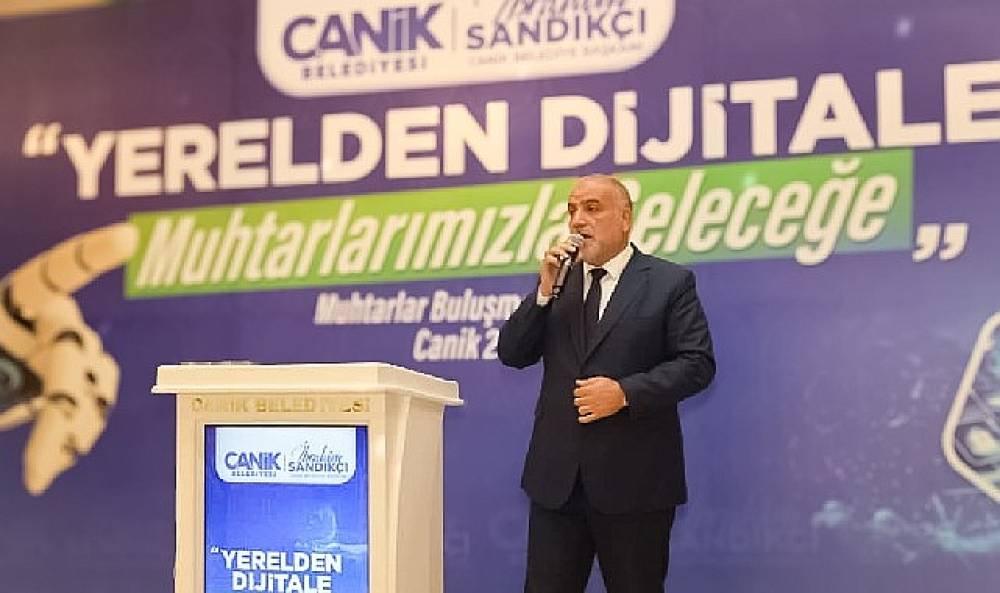 Canik Belediyesi'nden Muhtarlara Dijital Kolaylık