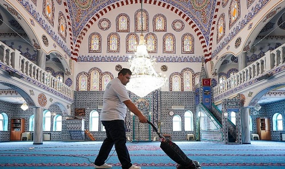 Maltepe'de ibadethaneler Ramazan Bayramı'na hazır