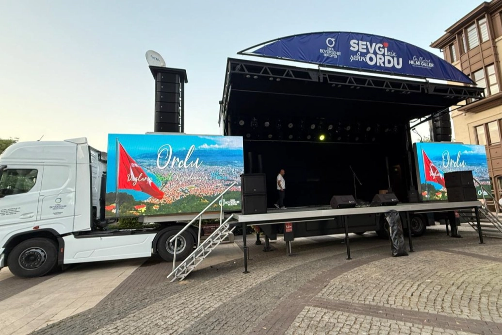 Ordu'nun Sevgi Tırı İlçe Turlarına Başlıyor