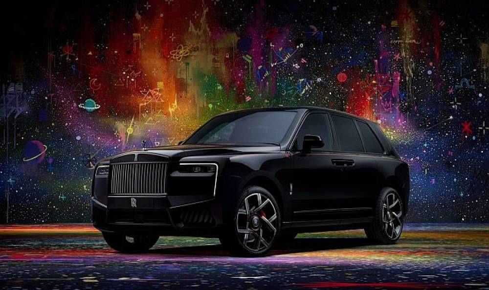 Cyril Kongo imzalı Black Badge Cullinan: &ccedil;ağdaş sanat ile Bespoke tasarımın buluşması