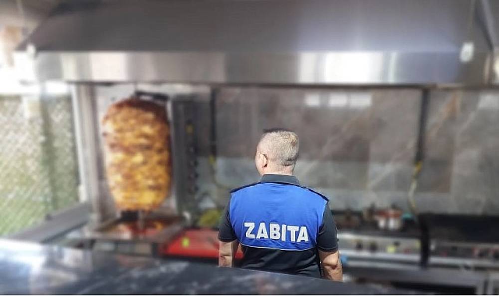 Zabıta Ekiplerinden D&ouml;ner Salonlarına Denetim
