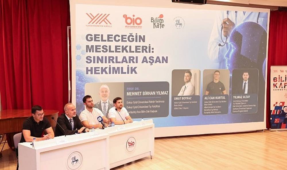 DE&Uuml;'de "Sınırları Aşan Hekimlik" Konuşuldu