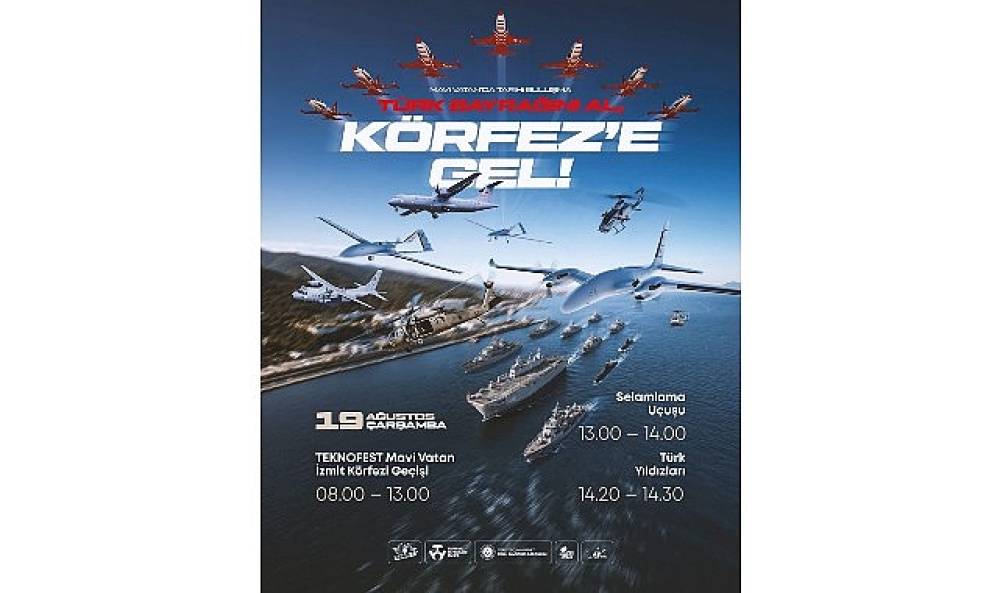 T&uuml;rk bayrağını al, K&ouml;rfez'e gel!