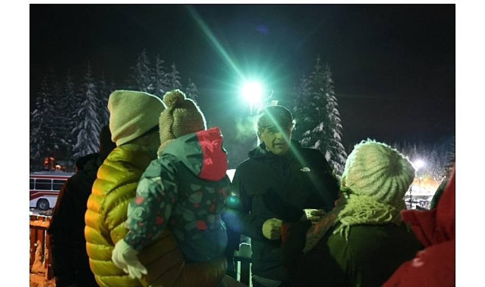 Başkan Kocaman, Kartepe Belediyesi Mesire Alanı'nda Kar Sevincine Ortak Oldu