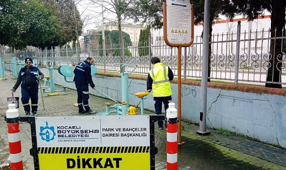 B&uuml;y&uuml;kşehir'den spor aletlerine periyodik bakım