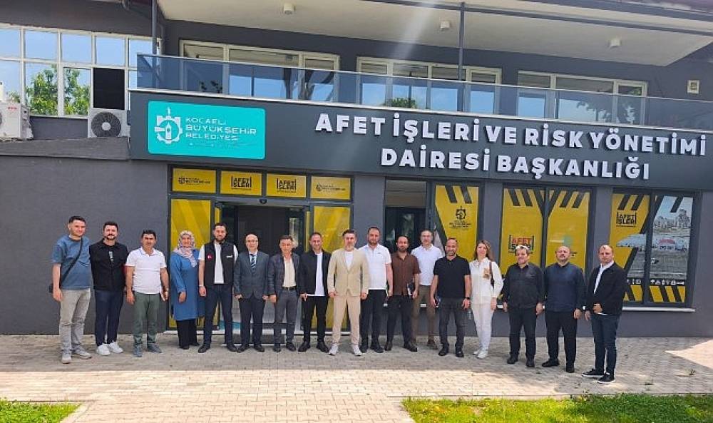 Kocaeli'de afet y&ouml;netimi i&ccedil;in ortak mesai