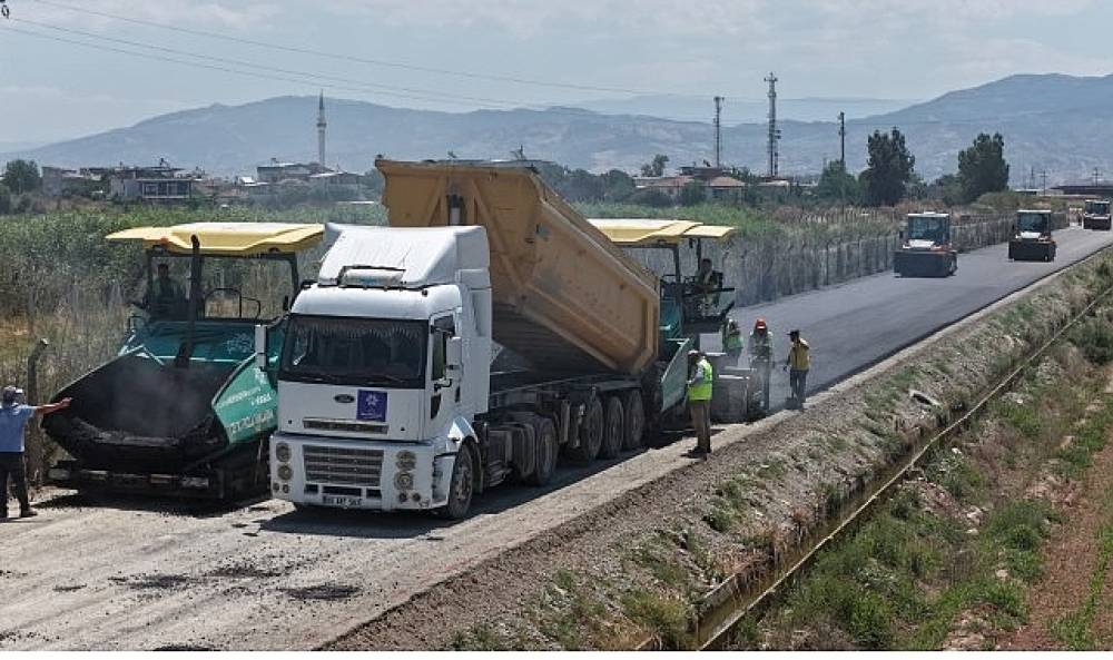 İncirliova'yı Muğla Bulvarı'na Bağlayacak Yolda &Ccedil;alışmalar S&uuml;r&uuml;yor