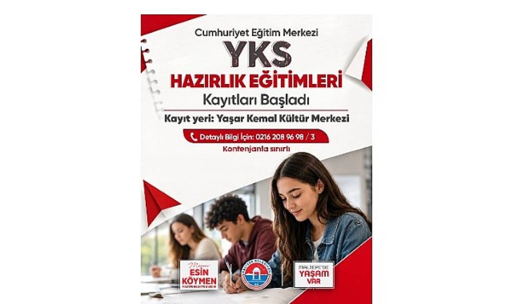 YKS hazırlık eğitimleri i&ccedil;in kayıtlar devam ediyor