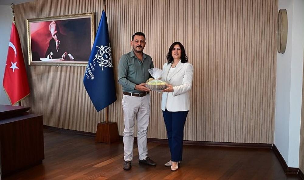 Başkan &Ccedil;er&ccedil;ioğlu'na Germencik Ziraat Odası'ndan Ziyaret