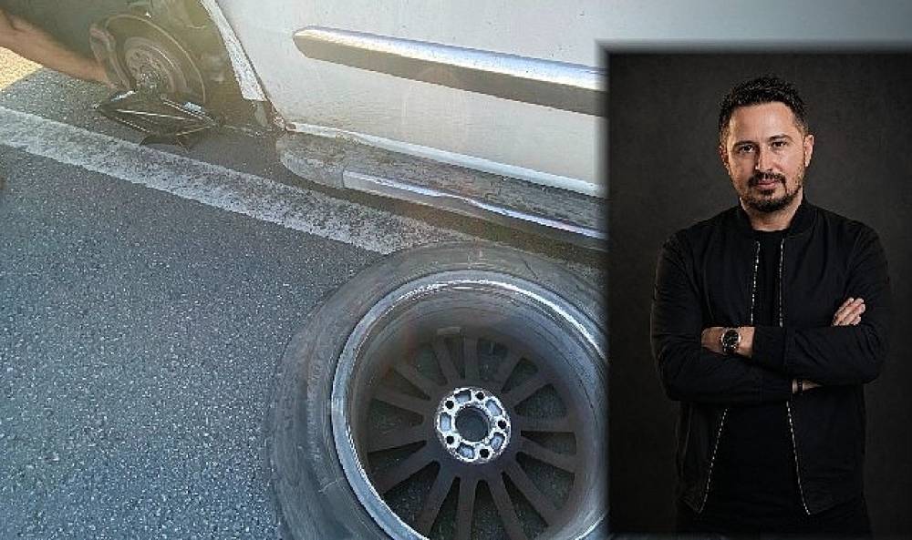 DJ Mahmut G&ouml;rgen &Ouml;l&uuml;mden D&ouml;nd&uuml;! Seyir Halindeki Aracın Tekeri Fırladı
