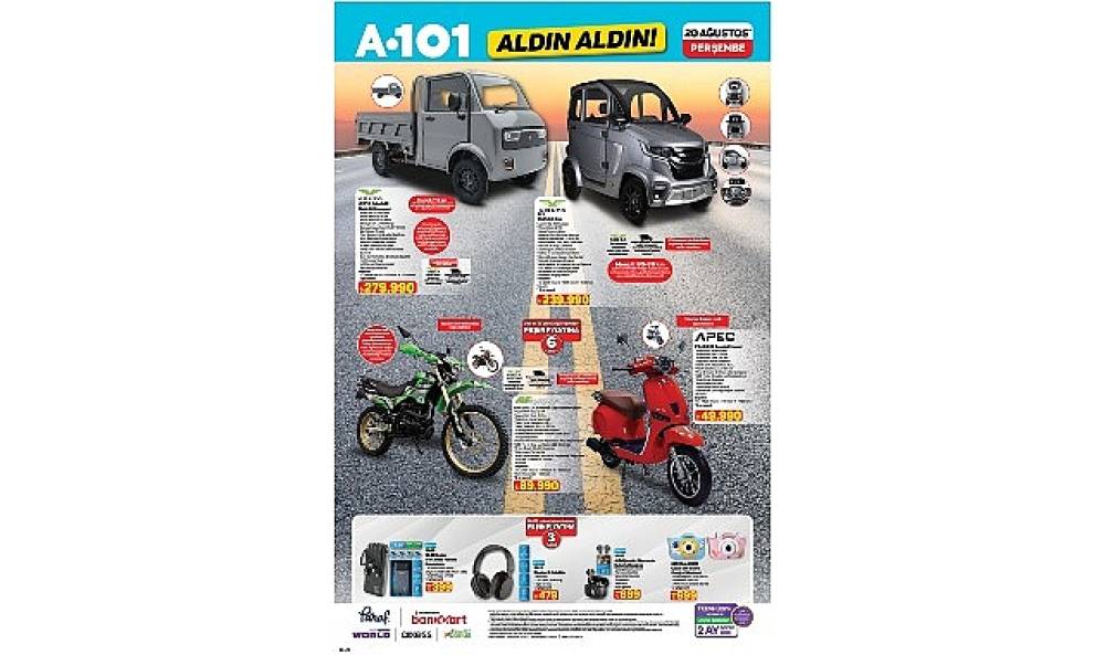 A101 20 Ağustos'ta Elektrikli Kamyoneti Satışa Sunacak