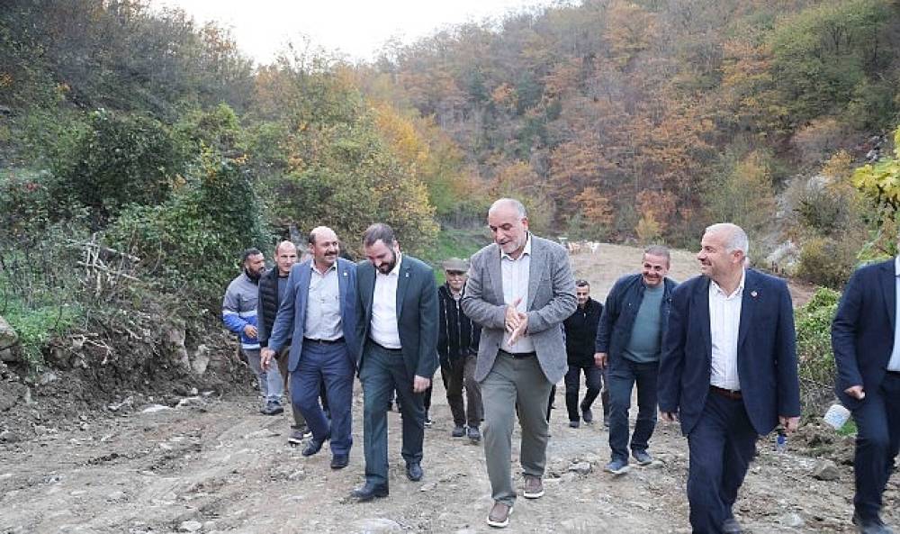  Canik'te Yeni Yol Açıldı: 1 Buçuk Saatlik Mesafe 30 Dakikaya Düştü 