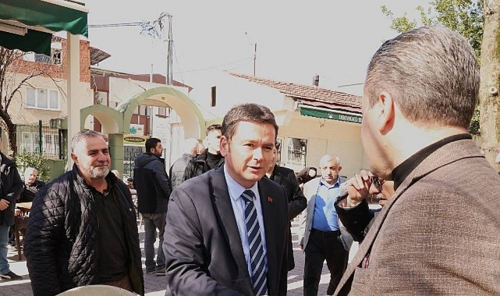 Başkan Aydın Mahalleleri Geziyor, Sorunlar &Ccedil;&ouml;z&uuml;l&uuml;yor