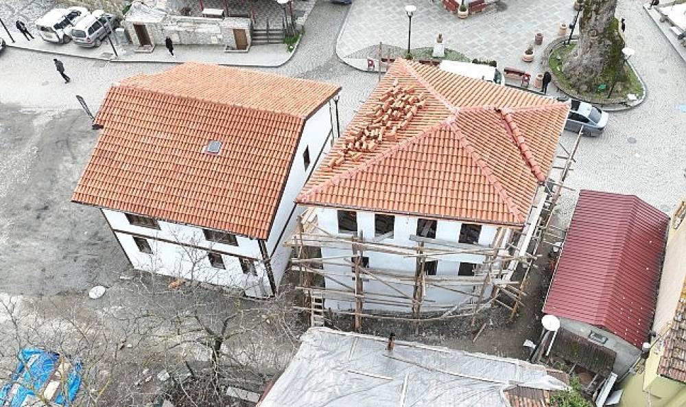 Tarihi yapı B&uuml;y&uuml;kşehir'le g&uuml;n y&uuml;z&uuml;ne &ccedil;ıkıyor