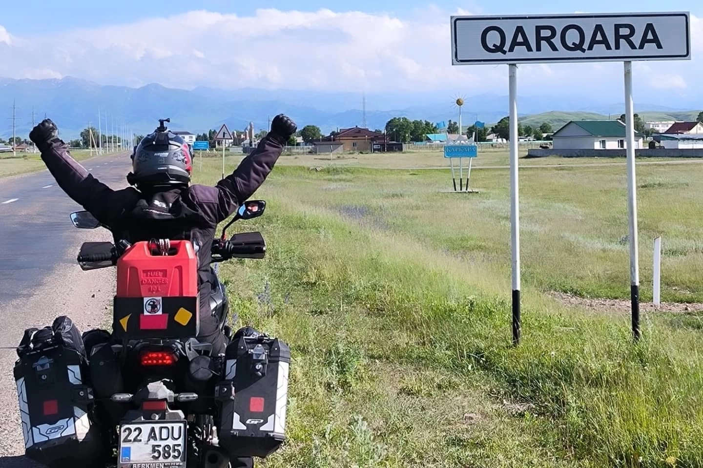 Motorcuların Orta Asya Macerası Sona Erdi