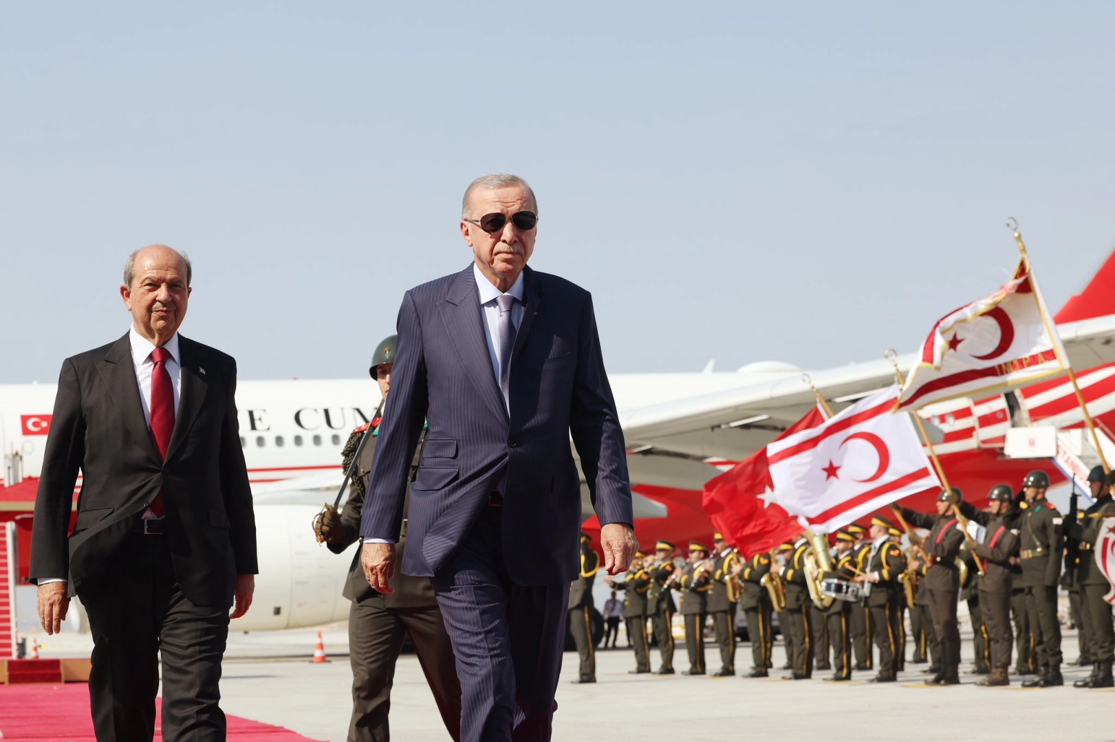 Erdoğan, Barış ve Özgürlük Bayramı İçin KKTC'de