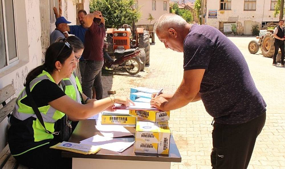 B&uuml;y&uuml;kşehir'den selden etkilenen &uuml;reticilere destek 