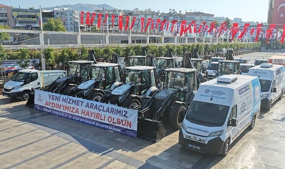 Başkan &Ccedil;er&ccedil;ioğlu B&uuml;y&uuml;kşehir Belediyesi'nin Ara&ccedil; Filosunu 90 Milyon Liralık Yatırımla G&uuml;&ccedil;lendirdi