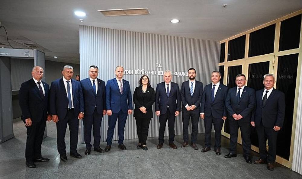 Başkan &Ccedil;er&ccedil;ioğlu'na Kuşadası Şof&ouml;rler ve Otomobilciler Esnaf Odası'ndan Ziyaret