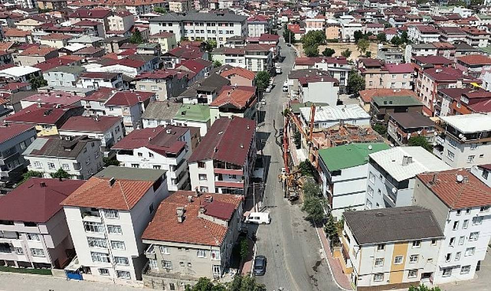 Darıca Mevlana Caddesi yeni y&uuml;z&uuml;ne kavuştu