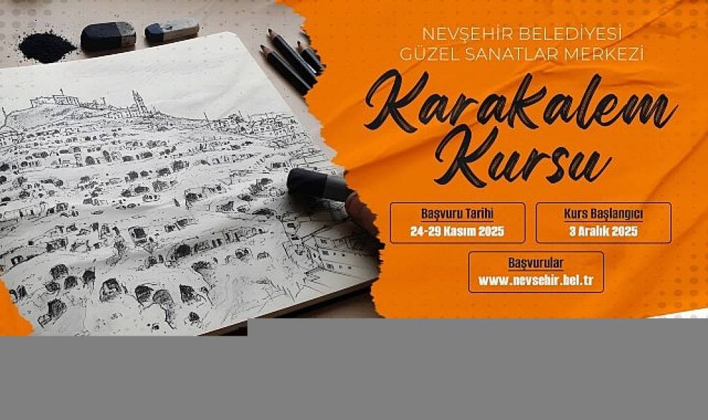 Güzel Sanatlar Merkezi'nde Kara Kalem Kursu Başlıyor