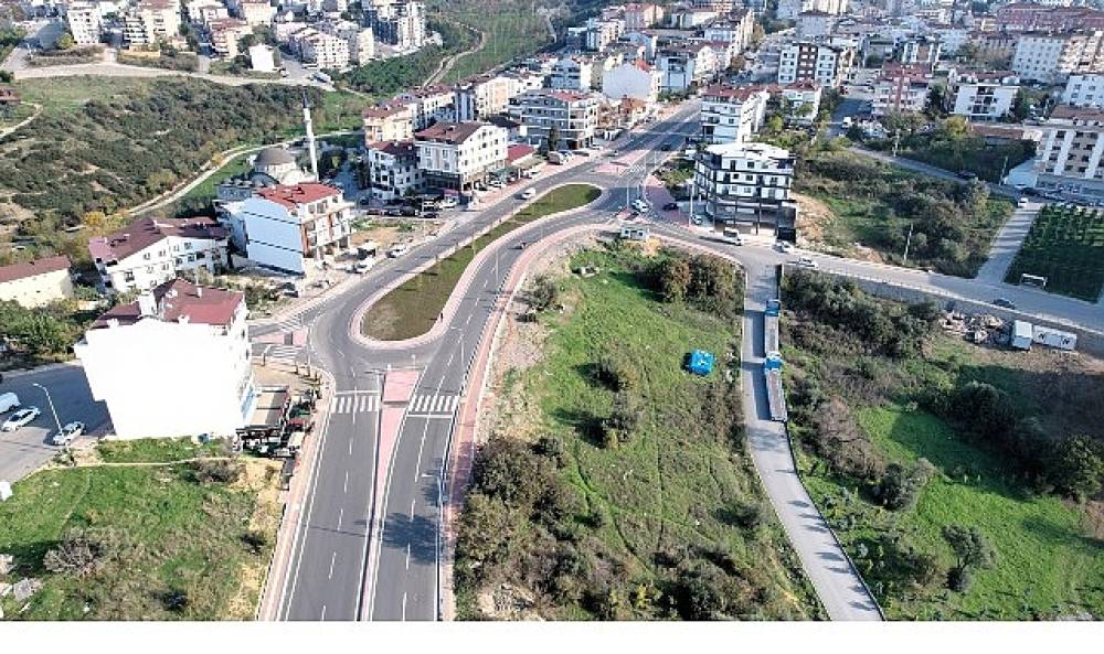 Gebze'de trafik d&ouml;nel kavşaklarla rahatlıyor