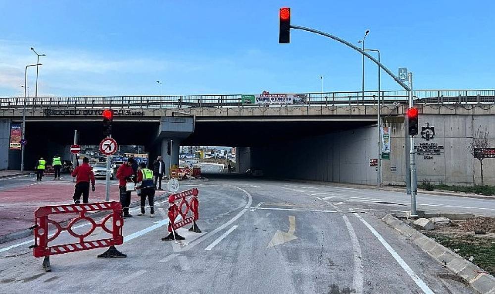 Kaşkaldere bağlantı yolu trafiğe a&ccedil;ıldı