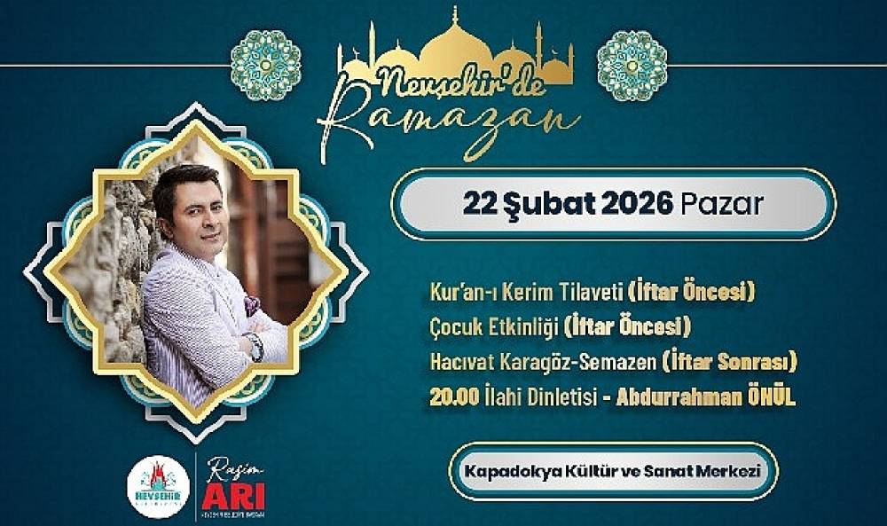 Nevşehir'de Abdurrahman &Ouml;n&uuml;l Konseri D&uuml;zenlenecek