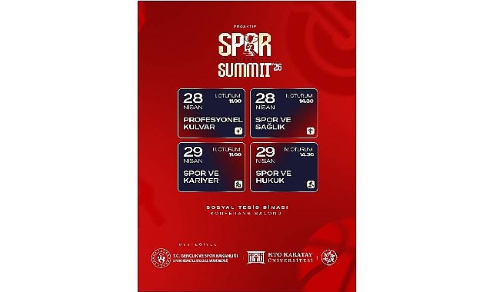 T&uuml;rk Sporunun &Ouml;nc&uuml; İsimleri KTO Karatay'da Buluşuyor