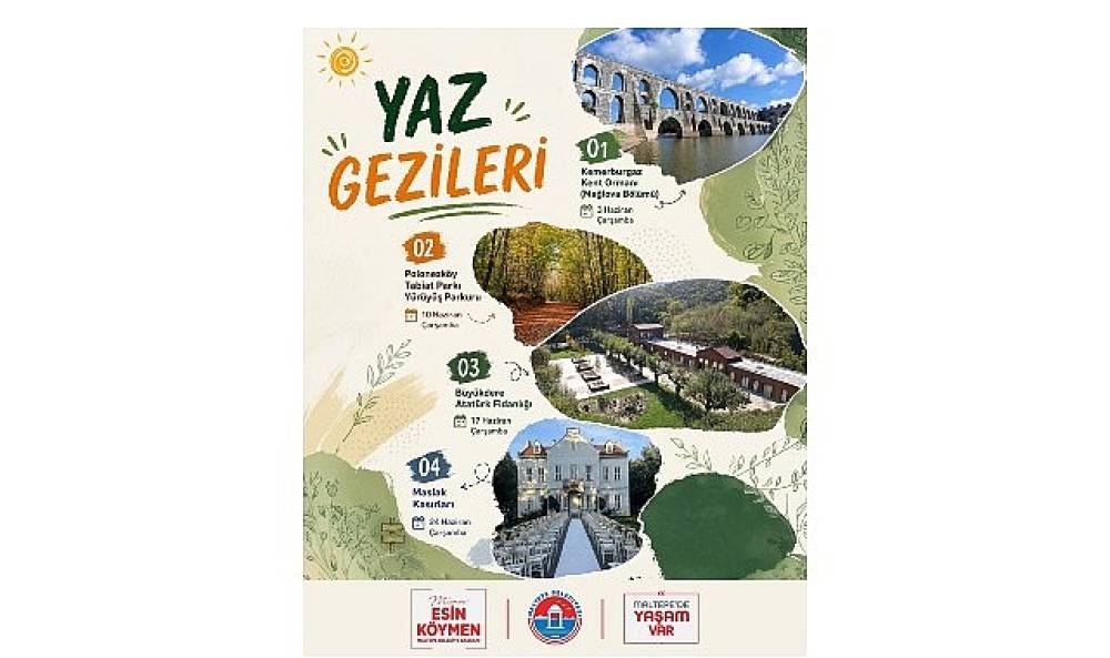 Maltepe Belediyesi'nin 'Yaz Gezileri' başlıyor
