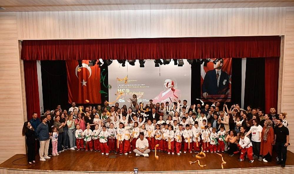 Malkara Belediye Akademisi Taekwondo Kursu &Ouml;ğrencileri D&uuml;zenlenen T&ouml;renle Bir &Uuml;st Kuşağa Y&uuml;kseldi