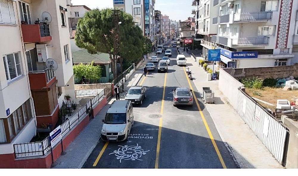 Başkan &Ccedil;er&ccedil;ioğlu'ndan S&ouml;ke'de Yol Yenileme &Ccedil;alışması