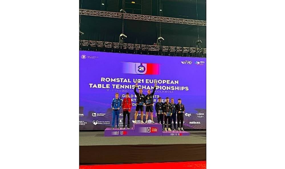 Team Akfen İnşaat Sporcusu 14 Yaşındaki Milli Masa Tenis&ccedil;i G&ouml;rkem &Ouml;&ccedil;al'dan U21 Avrupa Şampiyonası'nda G&uuml;m&uuml;ş Madalya