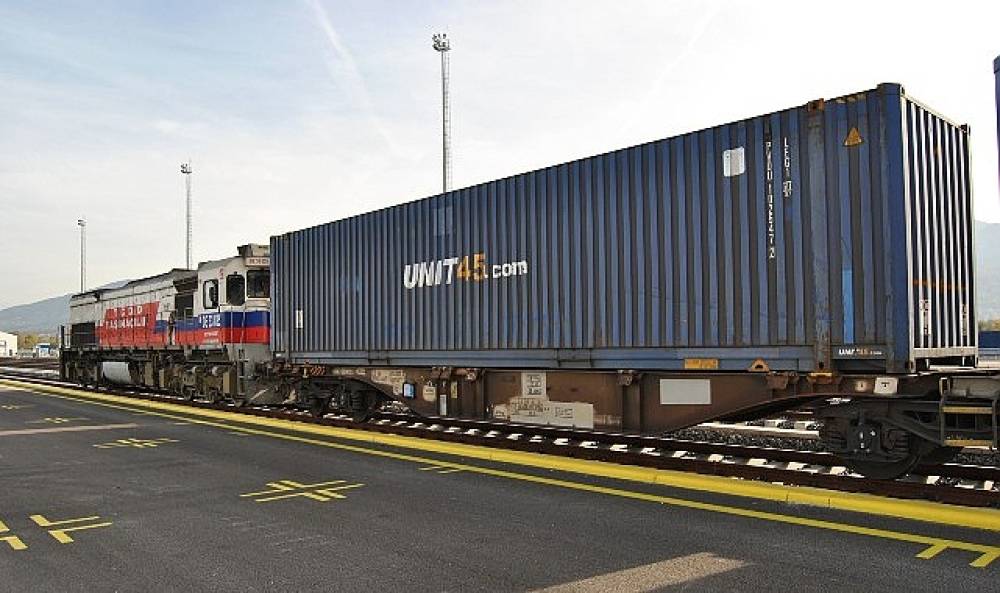 Türkiye'nin İlk Özel Intermodal Terminali Railport'tan İlk Tren Çıkışı Gerçekleşti