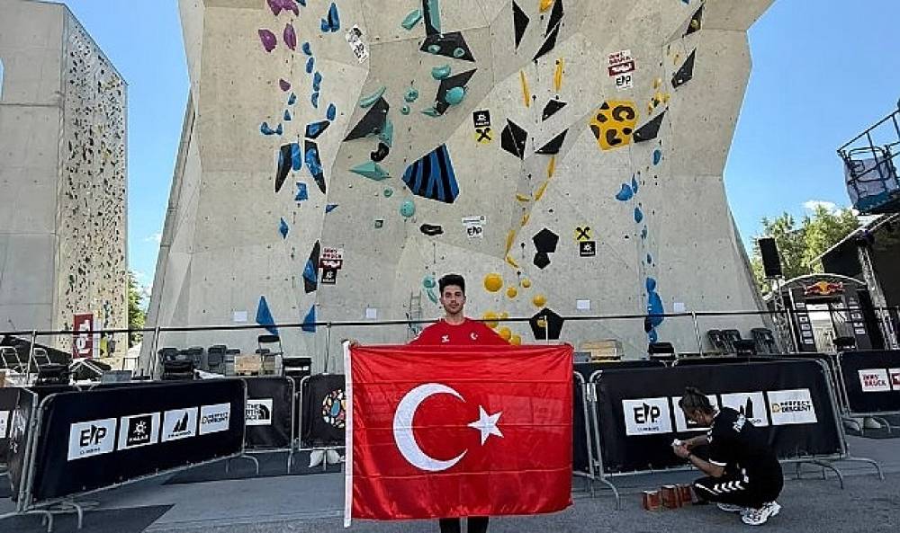 İneg&ouml;l Belediyesporlu Sporcu D&uuml;nya Kupası'nda T&uuml;rkiye İ&ccedil;in Yarıştı