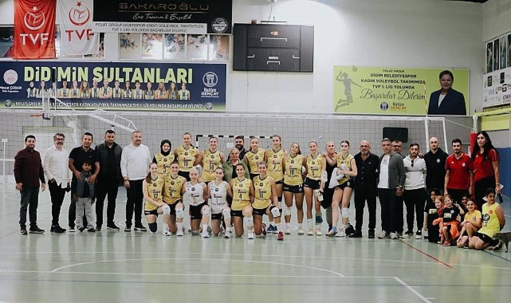 Polat Group Didim Belediyespor, 2-0 geriden gelerek muhteşem bir geri dönüş yaptı
