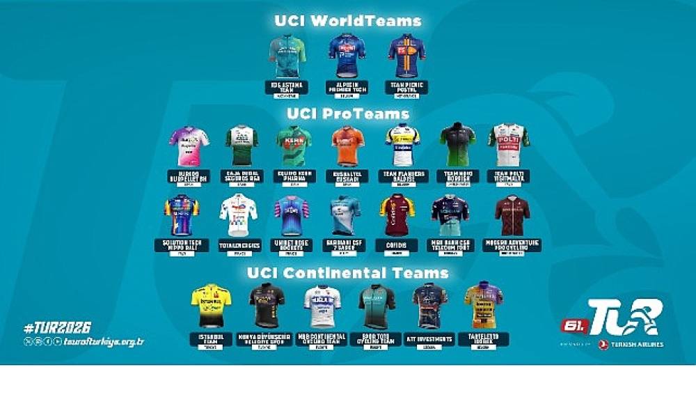 D&uuml;nya bisikletinin yıldızları T&uuml;rkiye yollarında&hellip;   