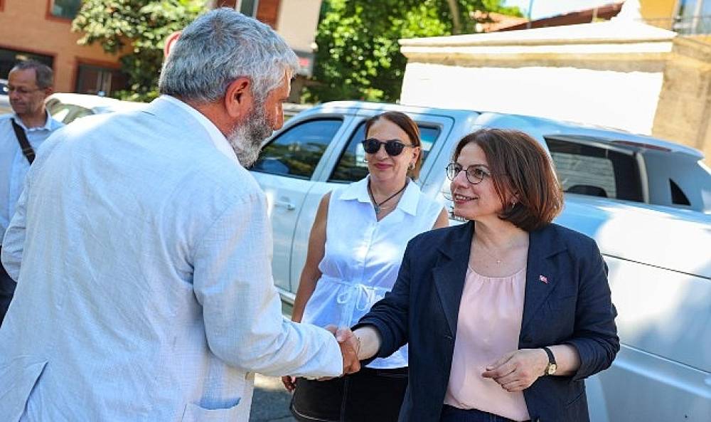 Başkan K&ouml;ymen Yalı Mahallesi'nde incelemelerde bulundu