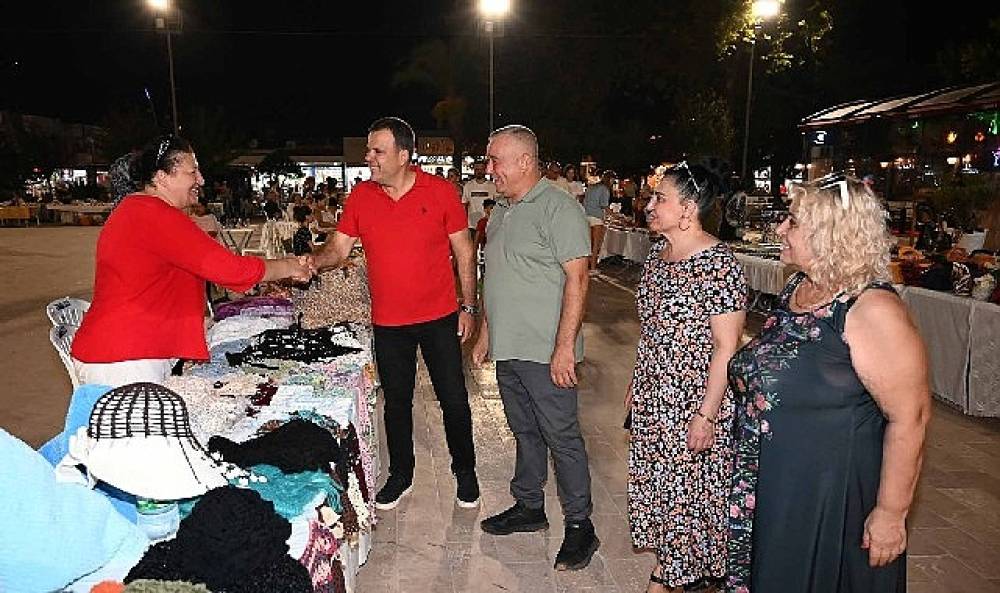 Kemer'de &Uuml;reten Ev Hanımları Kermesi