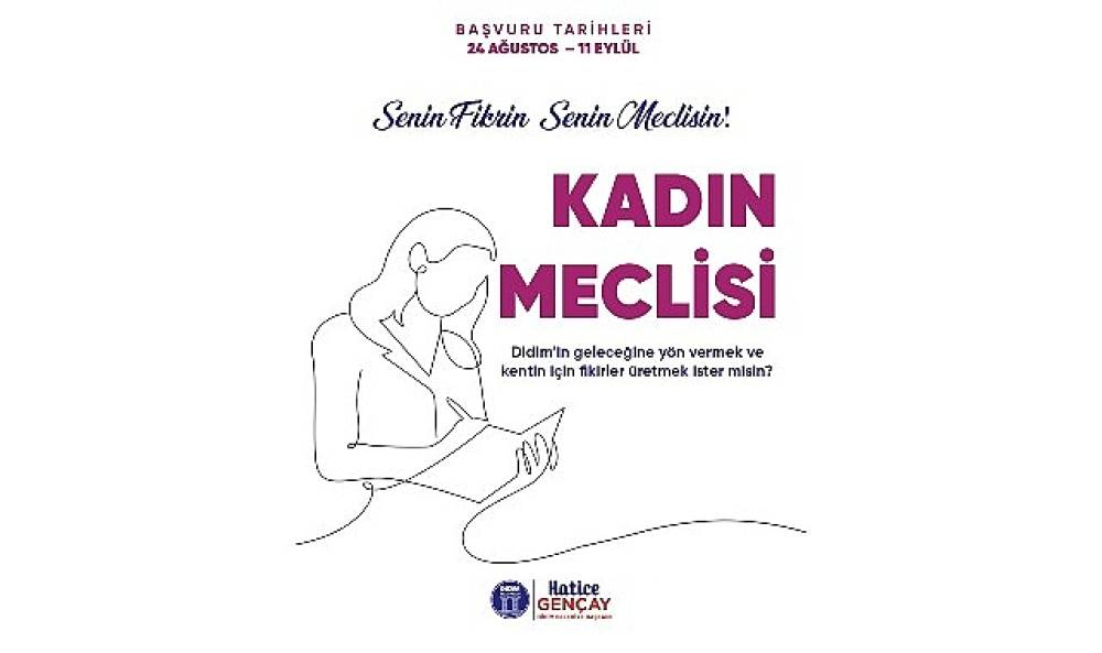 Didim Belediyesi Kadın Meclisi'nde yeni d&ouml;nem başlıyor
