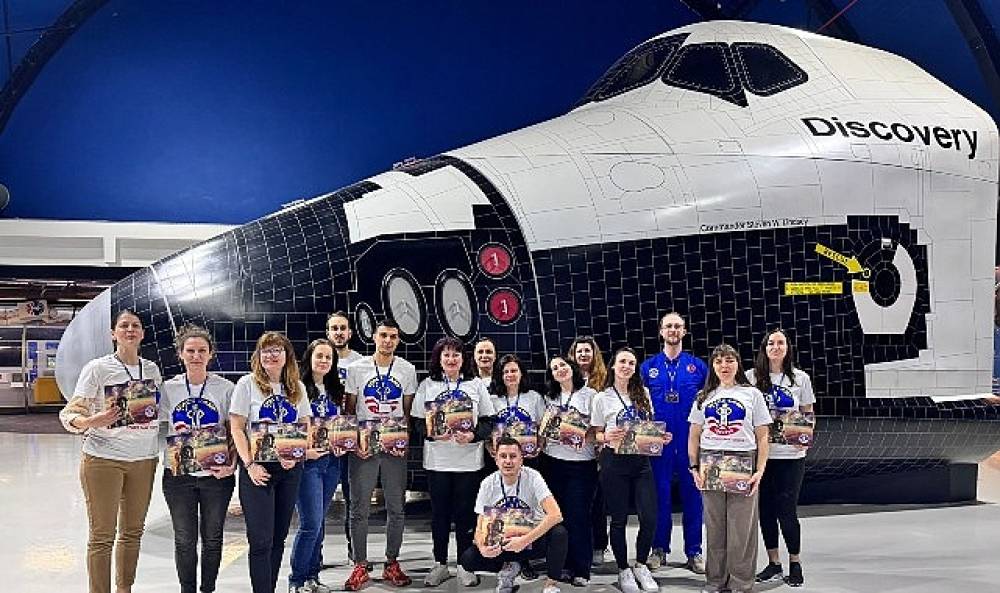 Bulgaristanlı &Ouml;ğretmenler İzmir'de Uzay Deneyimi Yaşadı